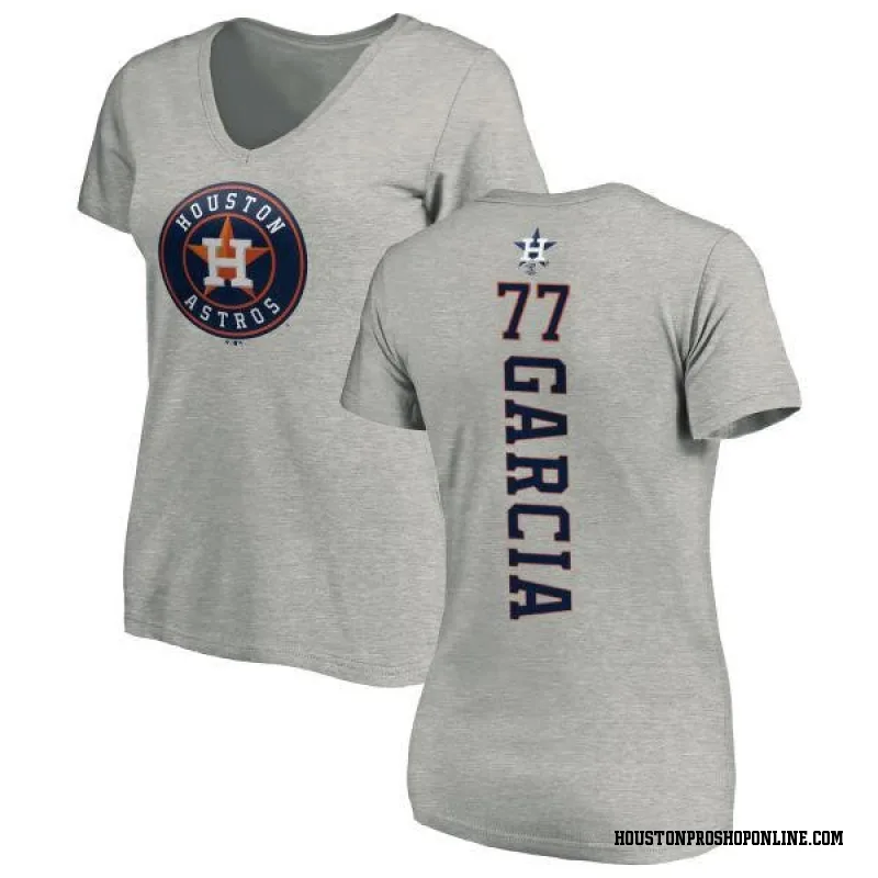 Ash Women's Luis Garcia Houston Astros Backer Slim Fit T-Shirt